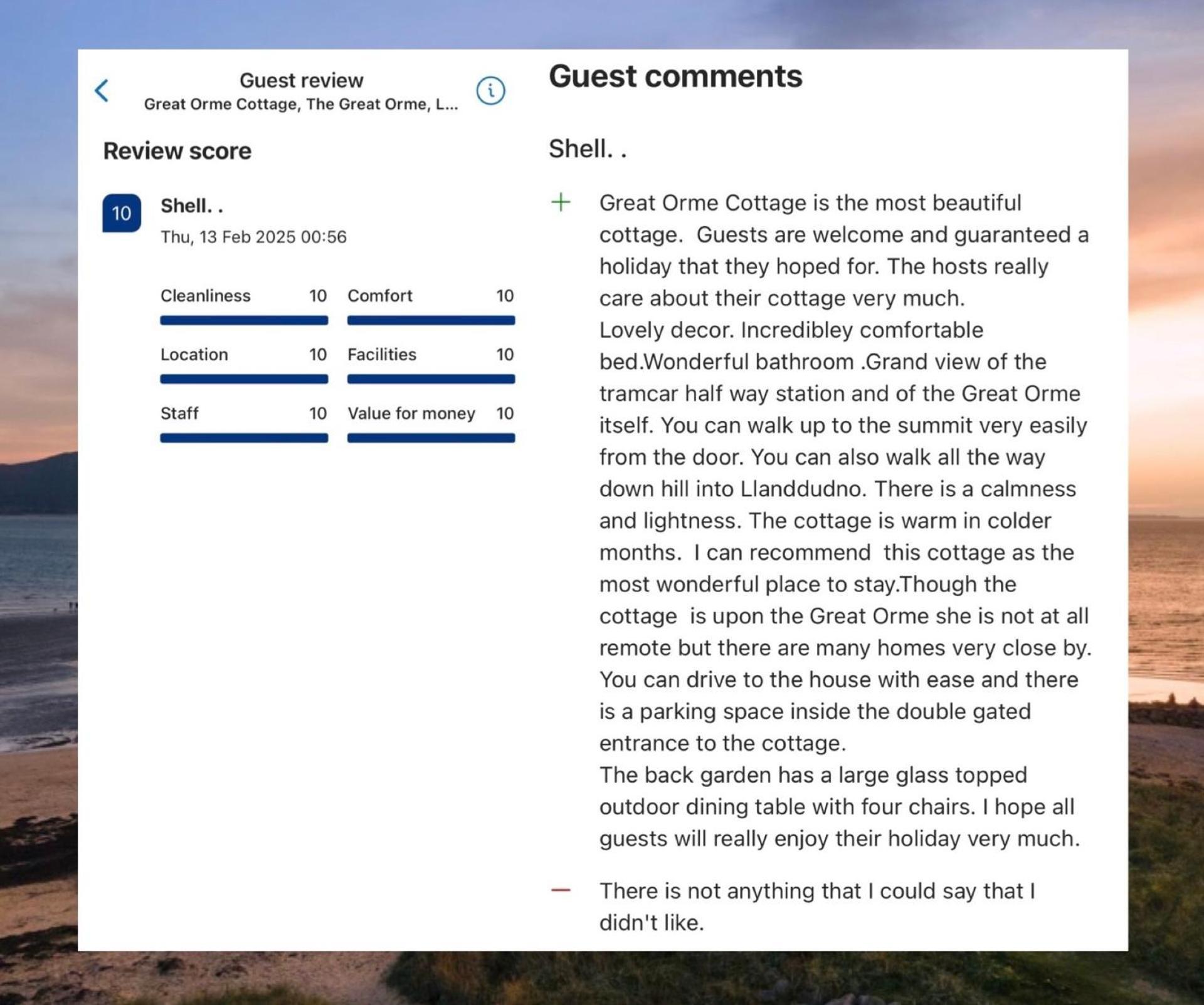 Great Orme Cottage, The Great Orme, *